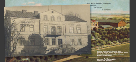 Firmengebäude A.Osmanek 1930