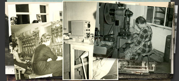 Stimmpfeifenherstellung 1959