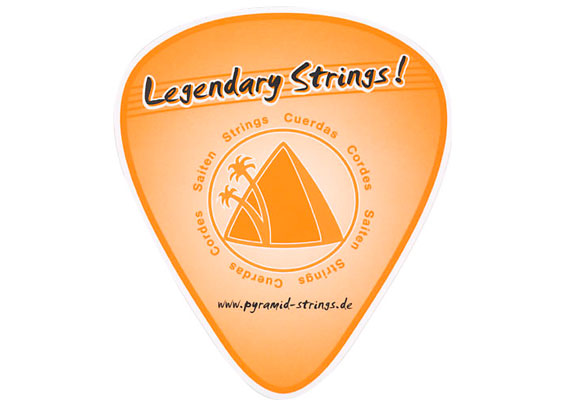 Pyramid Legendary Strings Sticker (2008)