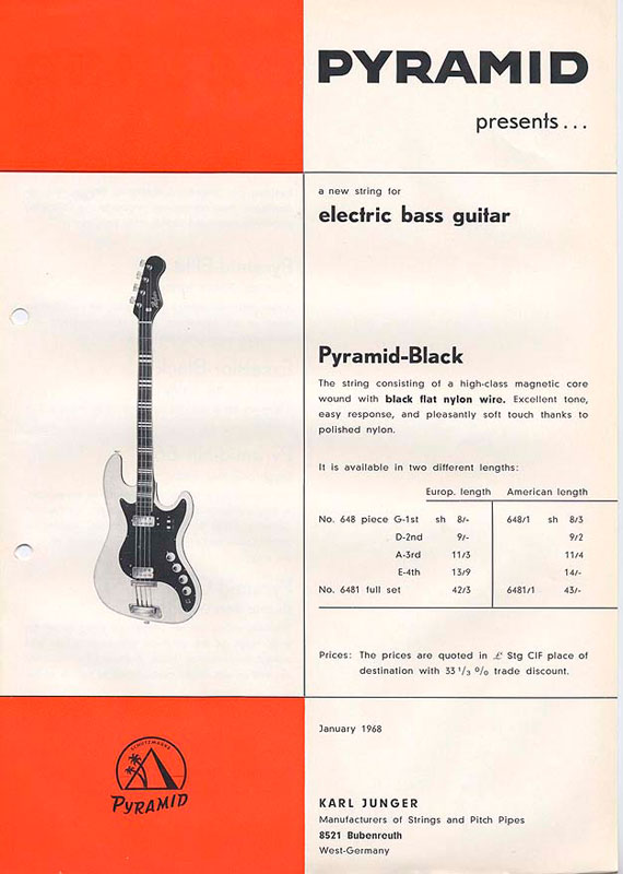 E-Bass Black Nylon (1968)