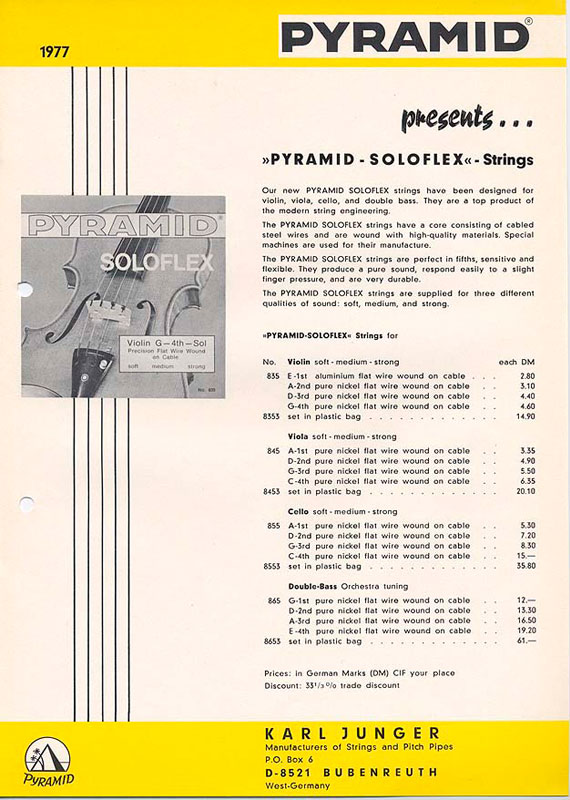 Violine Soloflex (1977)